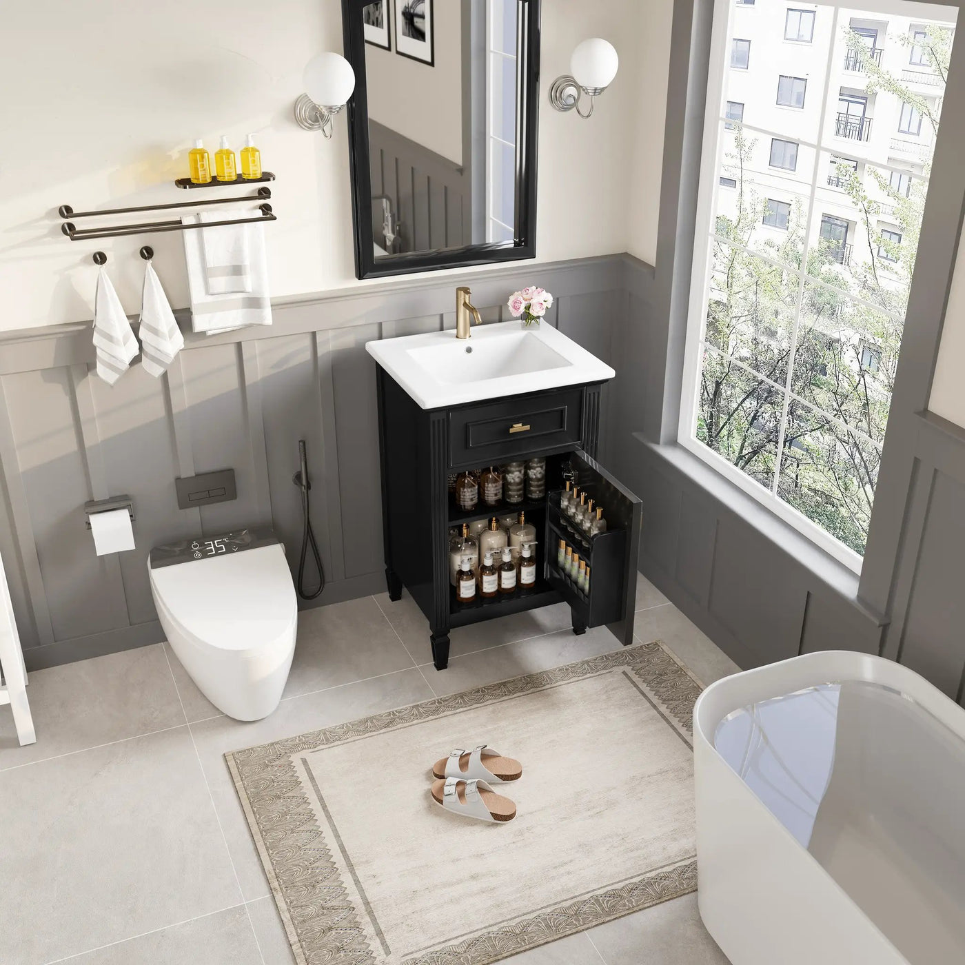 20-Inch Bathroom Vanity with Sink by HouseOfZazla