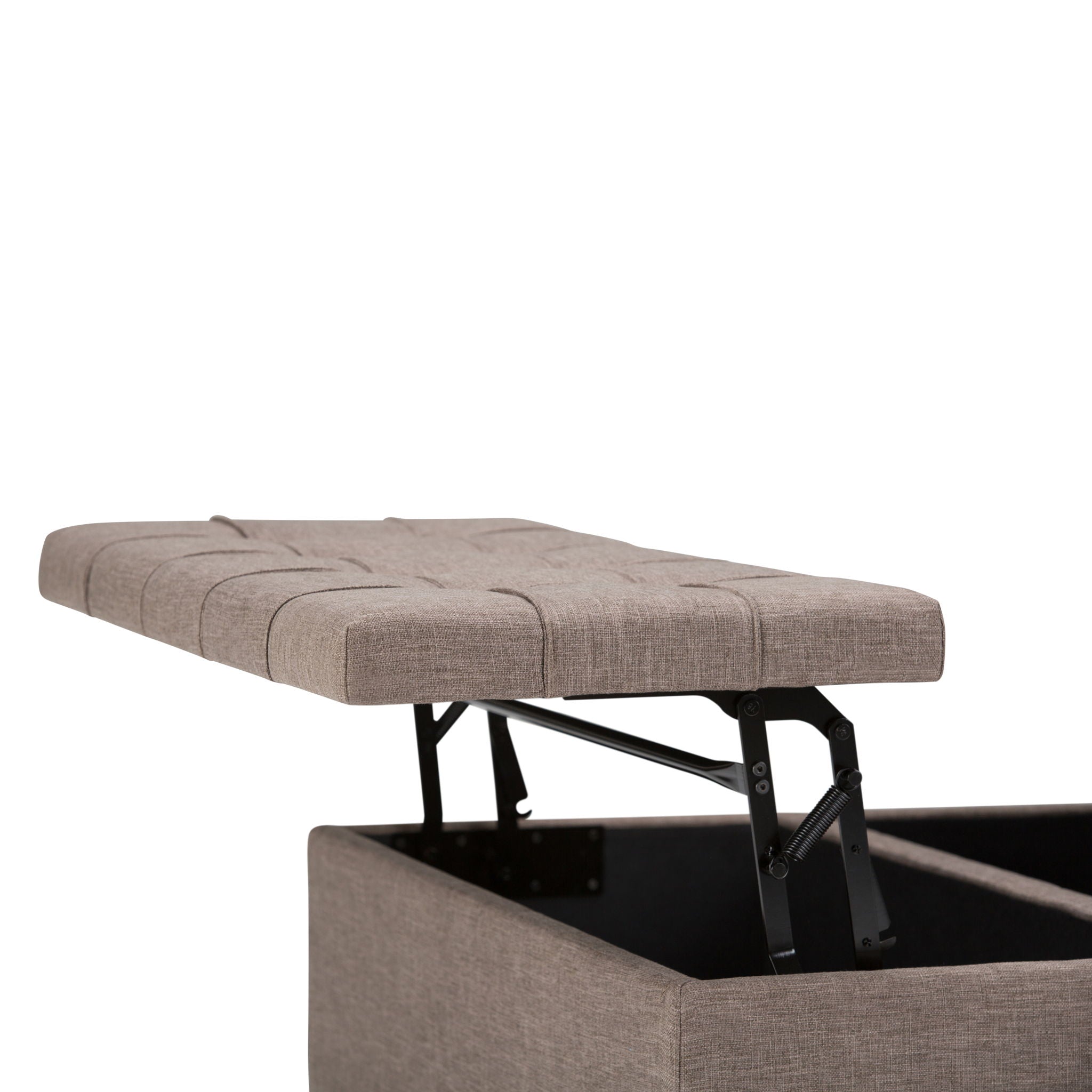 Harrison - Upholstered Coffee Table Storage Ottoman by HouseOfZazla