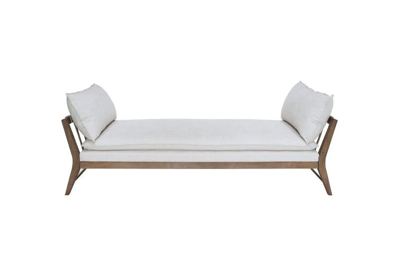 Daybed With Strap Detail - White by Unique Piece Furniture