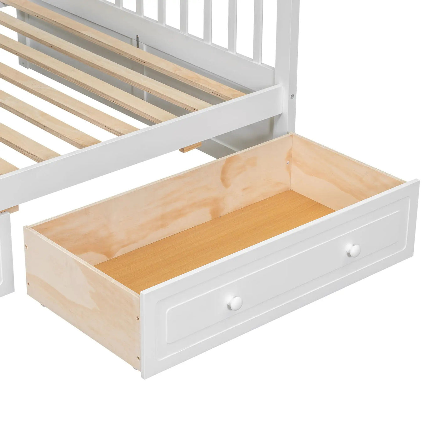 Bunk Bed With Drawers, Convertible Storage Bed by HouseOfZazla