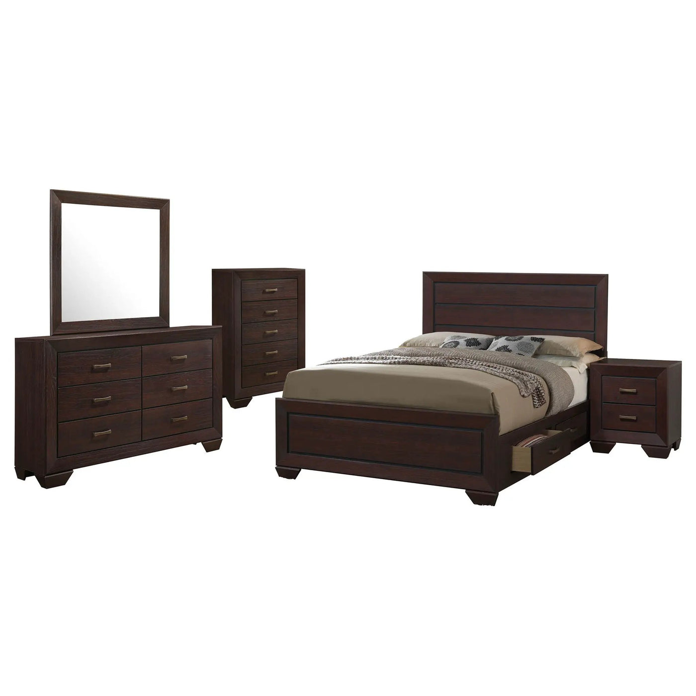 Oatfield - Transitional Bedroom Set by HouseOfZazla