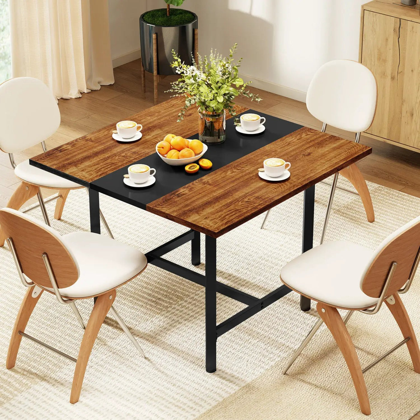 39.5" Square Conference Table with Thickened Tabletop by DirectDeals