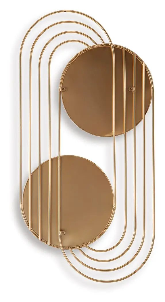 Warrenley - Accent Mirror - Gold Finish by Unique Piece Furniture
