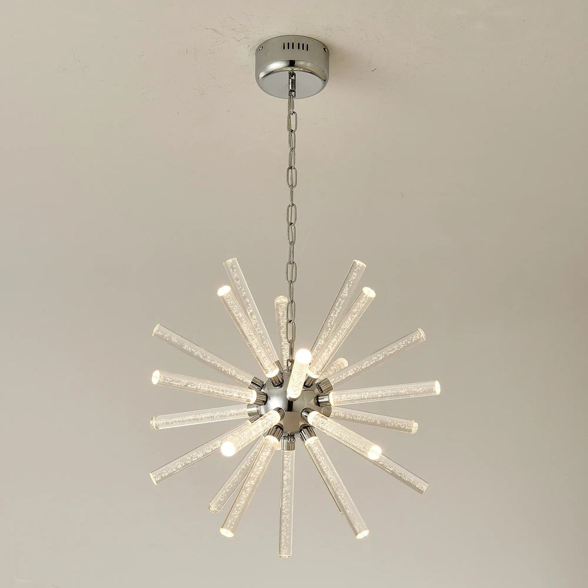 24-Light Bubble Pillar Chandelier by HouseOfZazla