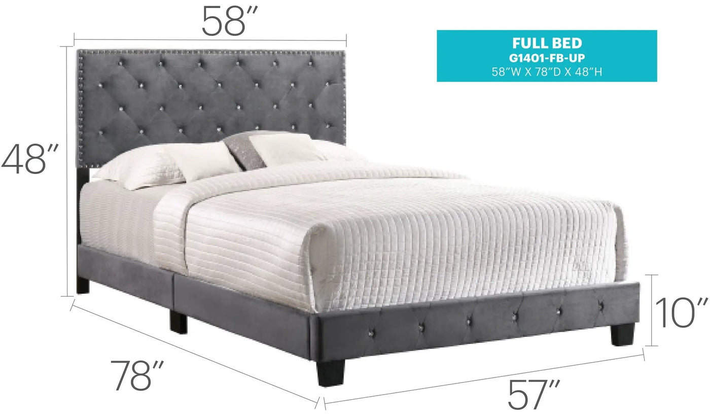 Luxurious Upholstered Bed by HouseOfZazla