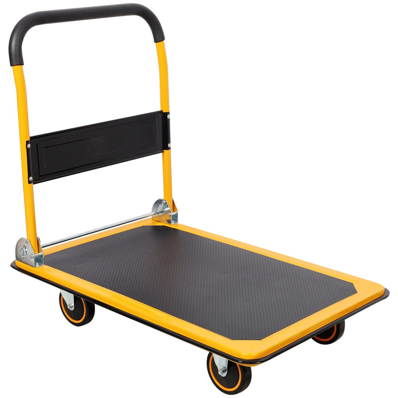 Foldable Platform Truck Push Dolly 660 lb Weight Capacity by HouseOfZazla