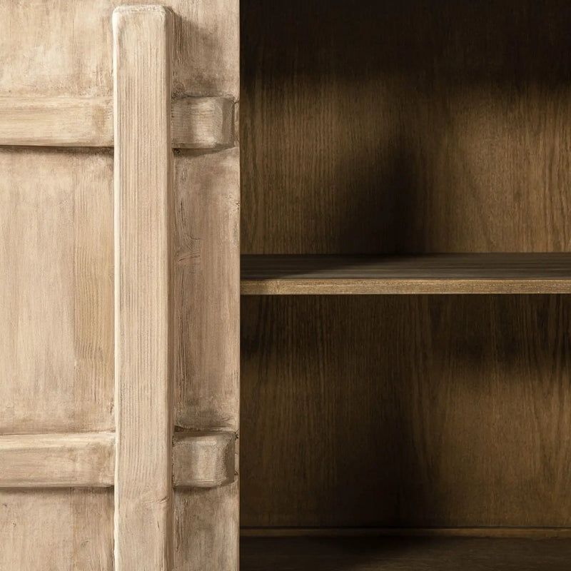 Rowan - 2 Door Accent Cabinet - Natural by HouseOfZazla