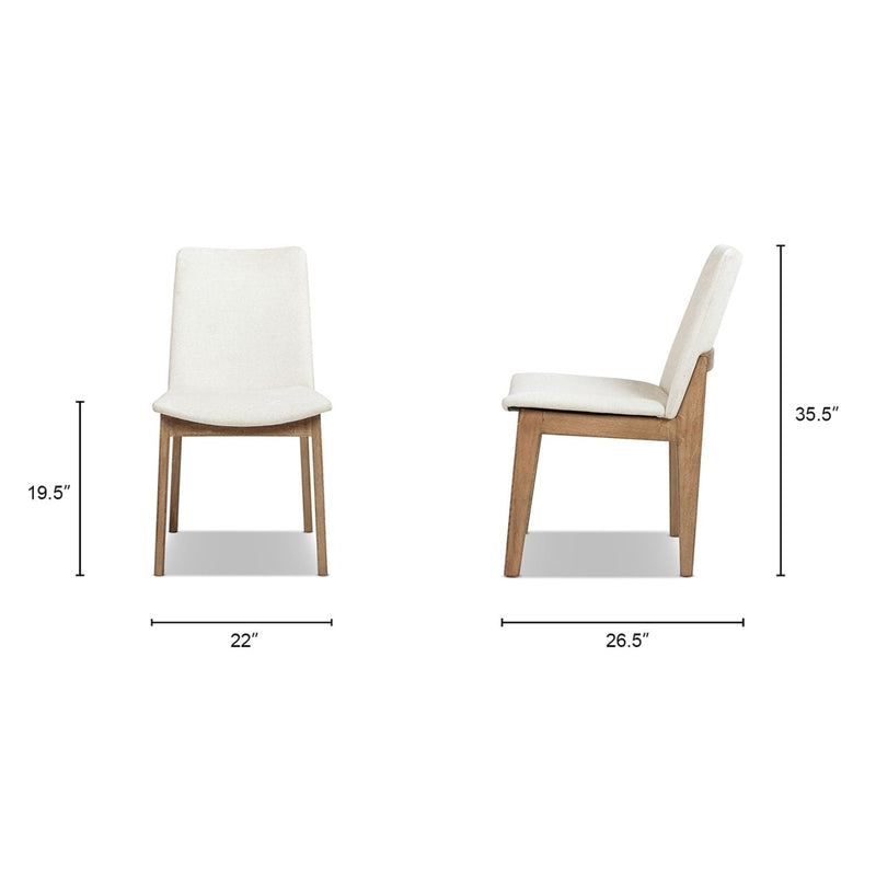 Auden - Dining Chair (Set of 2) - Light Beige by HouseOfZazla