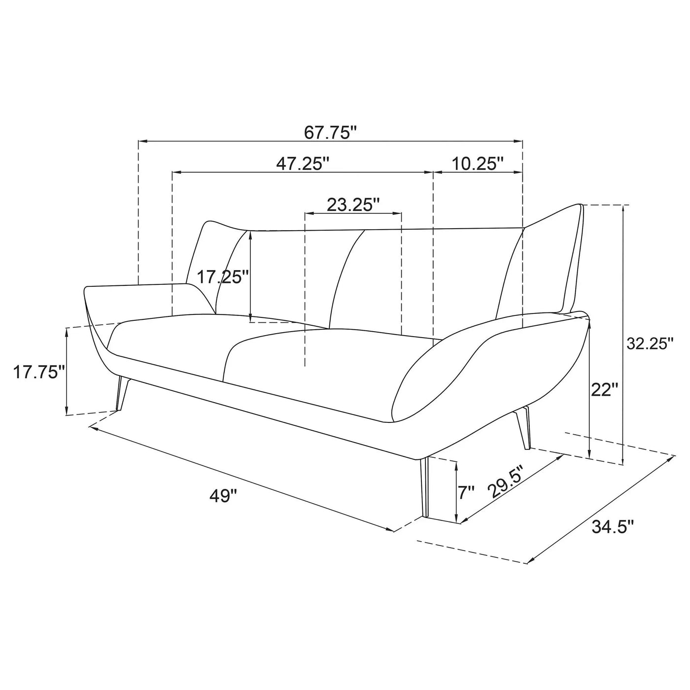 Logan - Sofa Set by HouseOfZazla