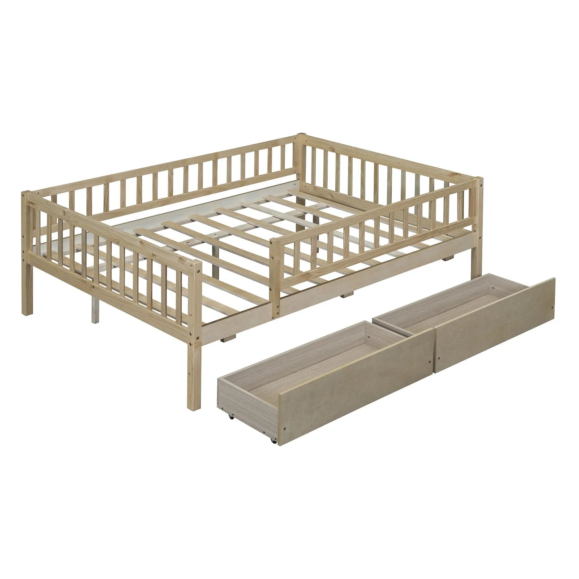 Multi Functional Wooden Daybed Bed by Unique Piece Furniture