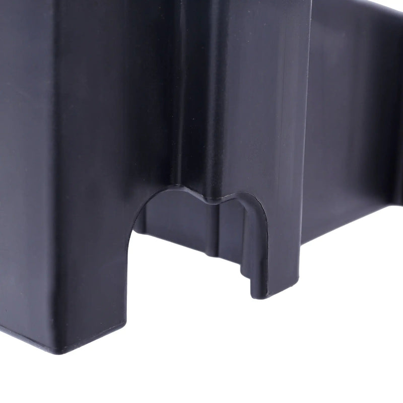 Heavy Duty Plastic 4" High Portable Automotive Curb Ramp For Cars & Wheelchairs Interlocking Design - Black by HouseOfZazla