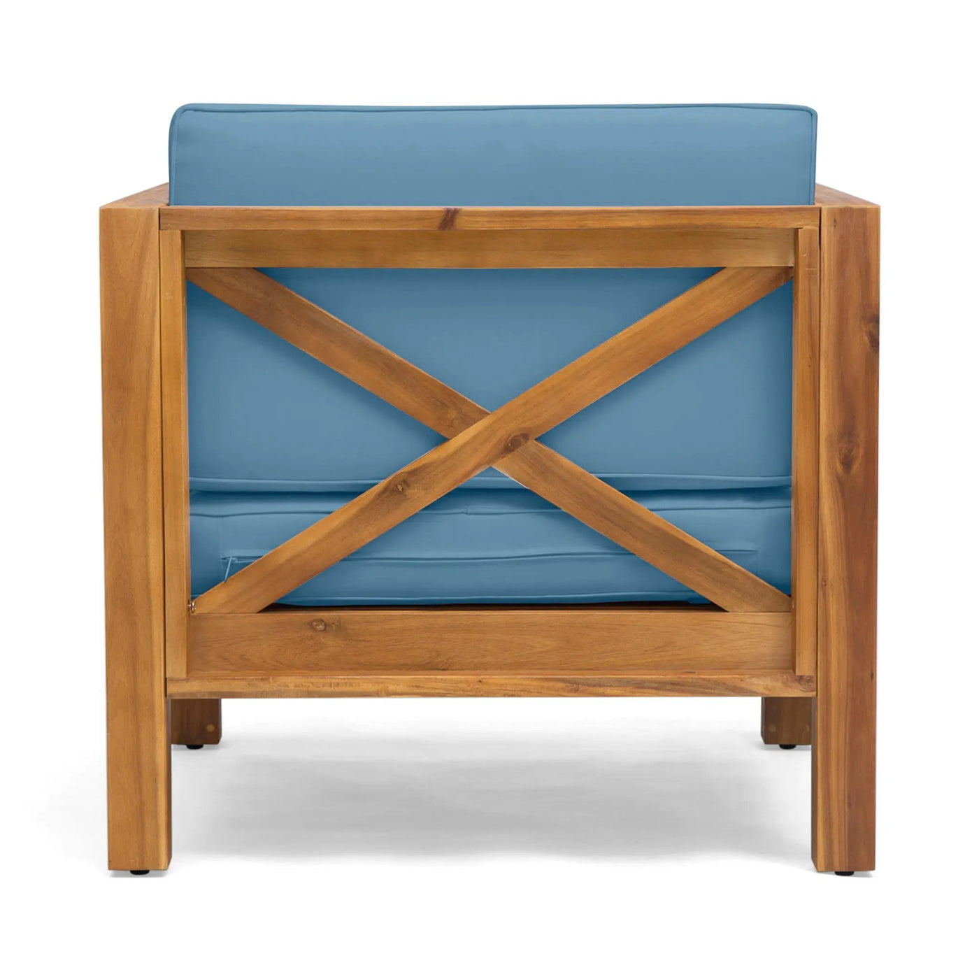 Brava Mid-Century Modern Club Chair with Water Resistant Cushions by HouseOfZazla