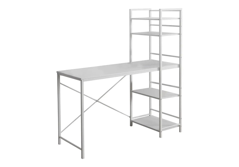 Computer Desk For Home Office, Laptop Storage Shelves by Unique Piece Furniture