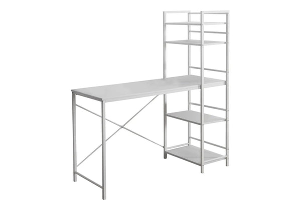 Computer Desk for Home Office with Laptop Storage Shelves