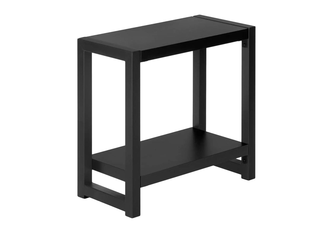 Accent Side Table, Narrow, Small, 2 Tier, Contemporary And Modern by Unique Piece Furniture