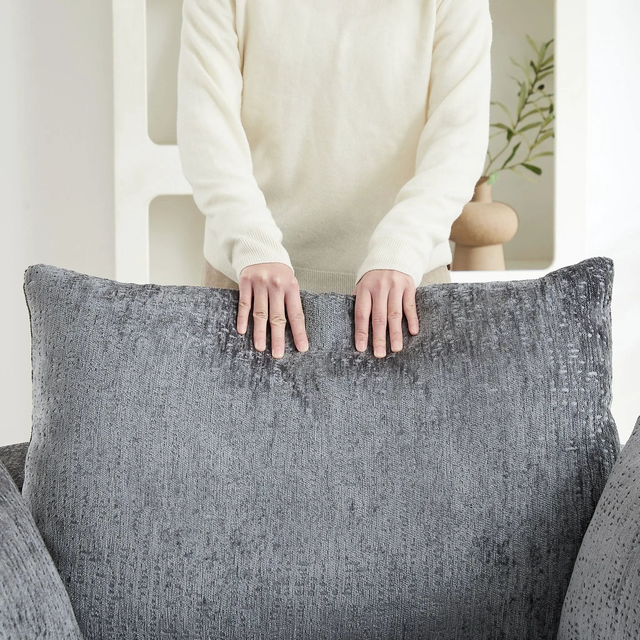Swivel Chair With Rotating Base For Living Room by HouseOfZazla