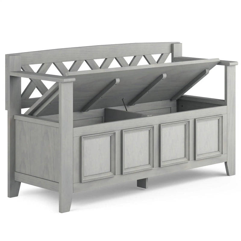Amherst - Handcrafted Entryway Storage Bench by Unique Piece Furniture