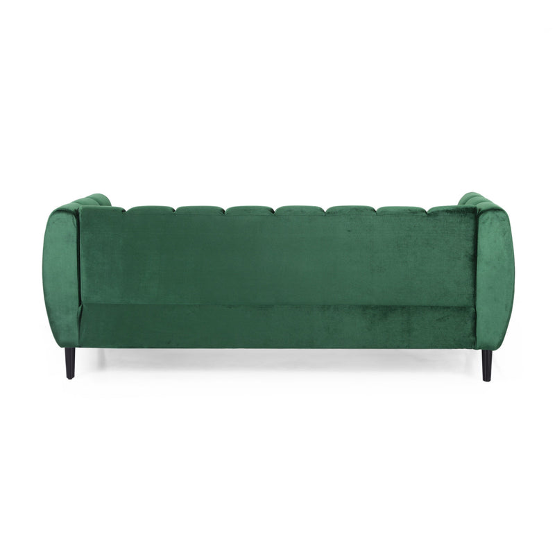 Miranda Velvet 3-Seater Sofa by HouseOfZazla