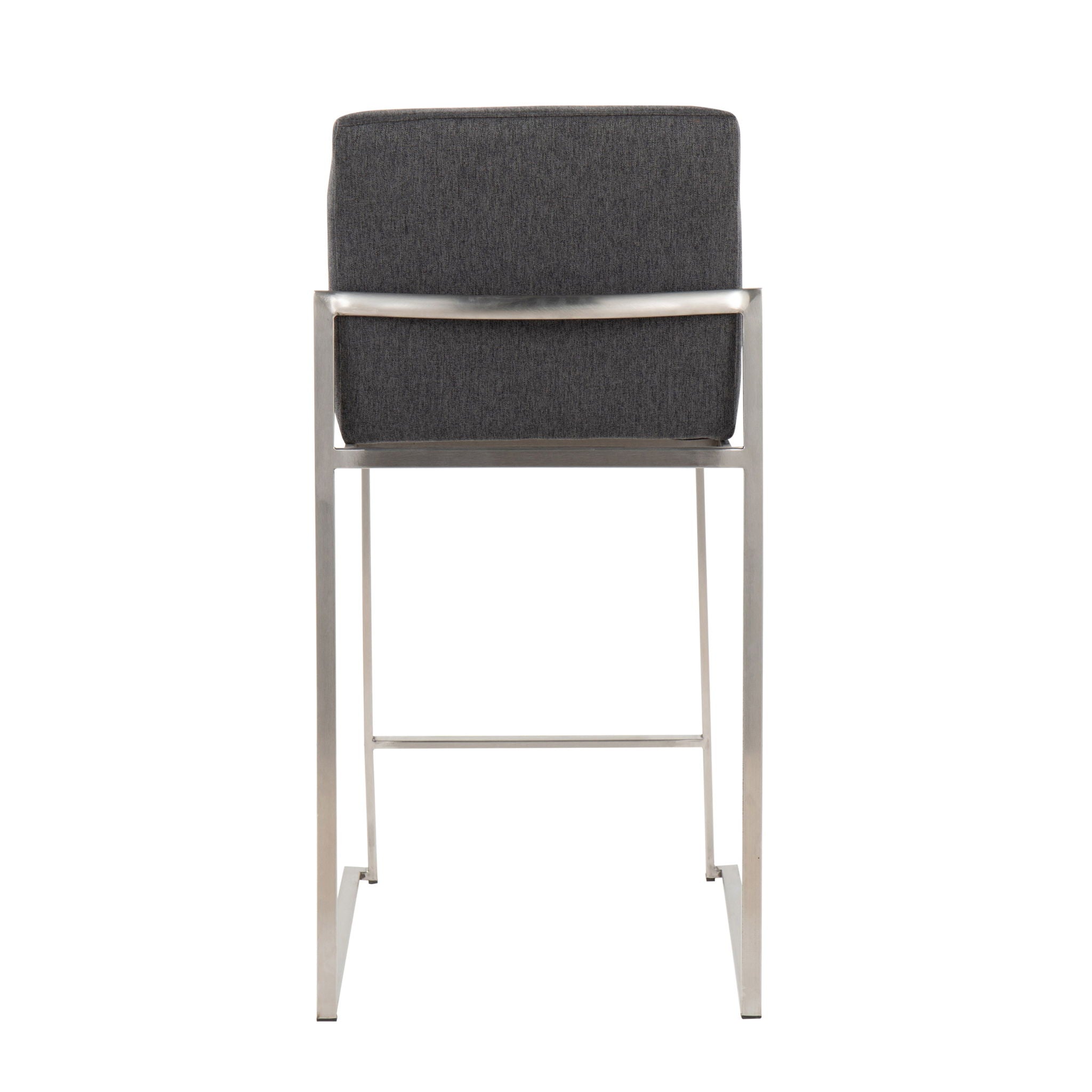 Fuji - Contemporary High Back Counter Stool, Functional Design by HouseOfZazla