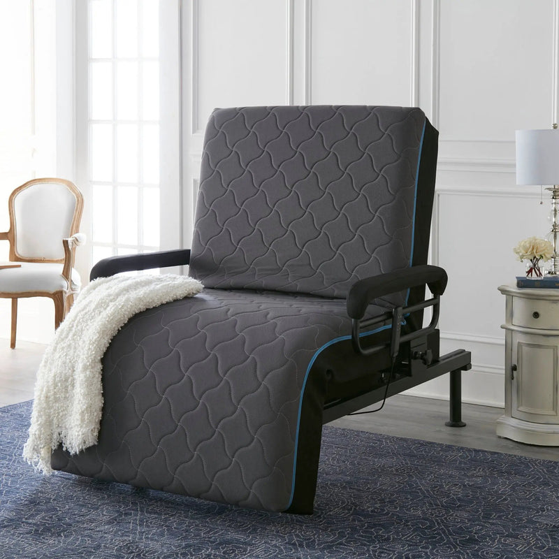 Adjustable Sleep To Stand Bed With Convenient Lift Assist by HouseOfZazla