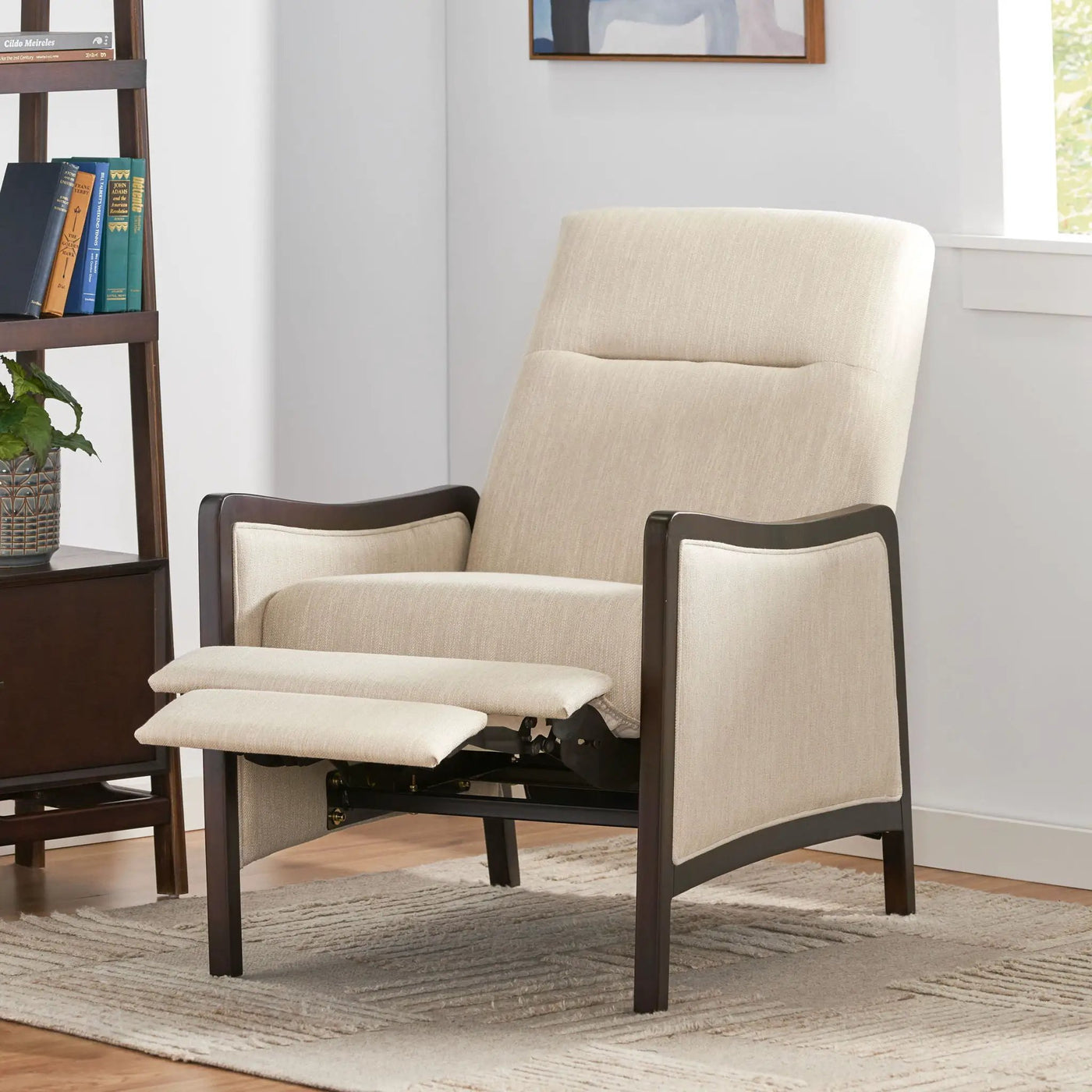 Drury - Contemporary Fabric Upholstered Pushback Recliner by Unique Piece Furniture