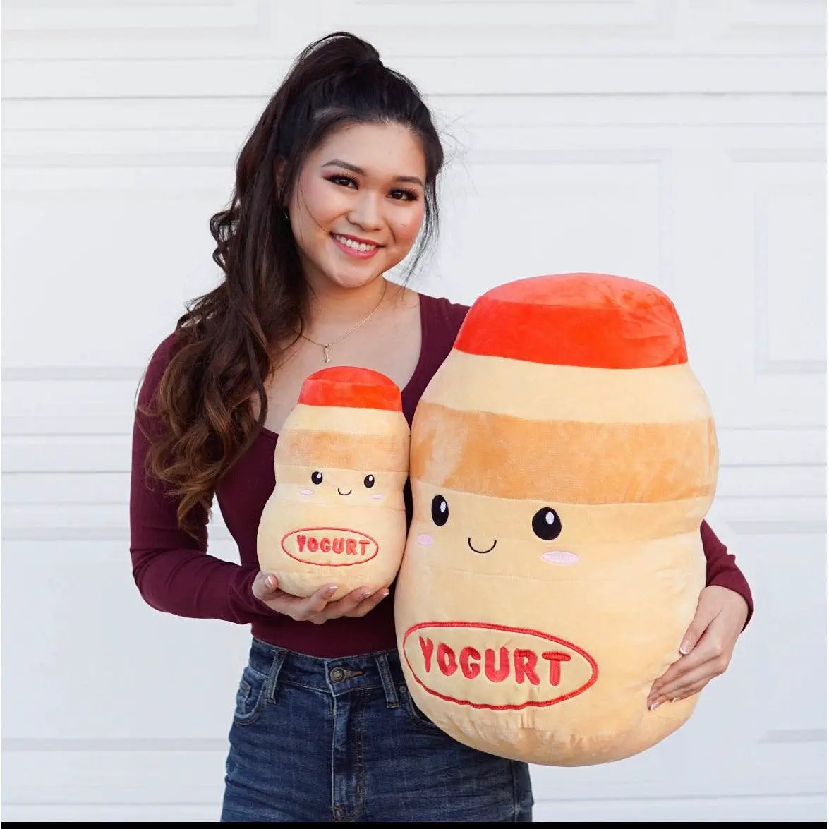 Yogurt Drink Plush 8 Soft Cute Huggable Design by Selzalot