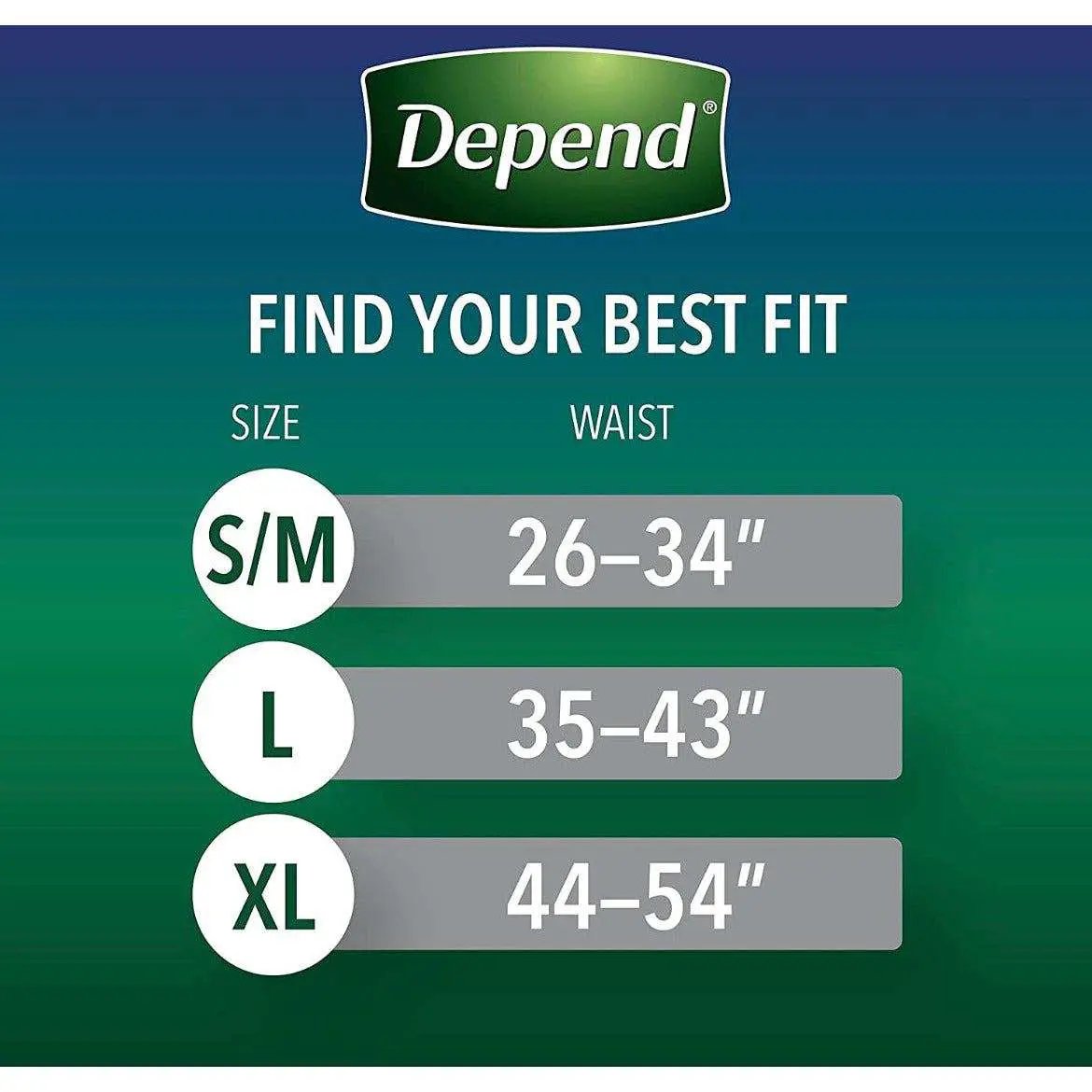 Depend Night Defense Adult Incontinence Underwear for Men, Overnight, Disposable, X-Large, 24 Count (2 Packs of 12) (Packaging May Vary) by Selzalot