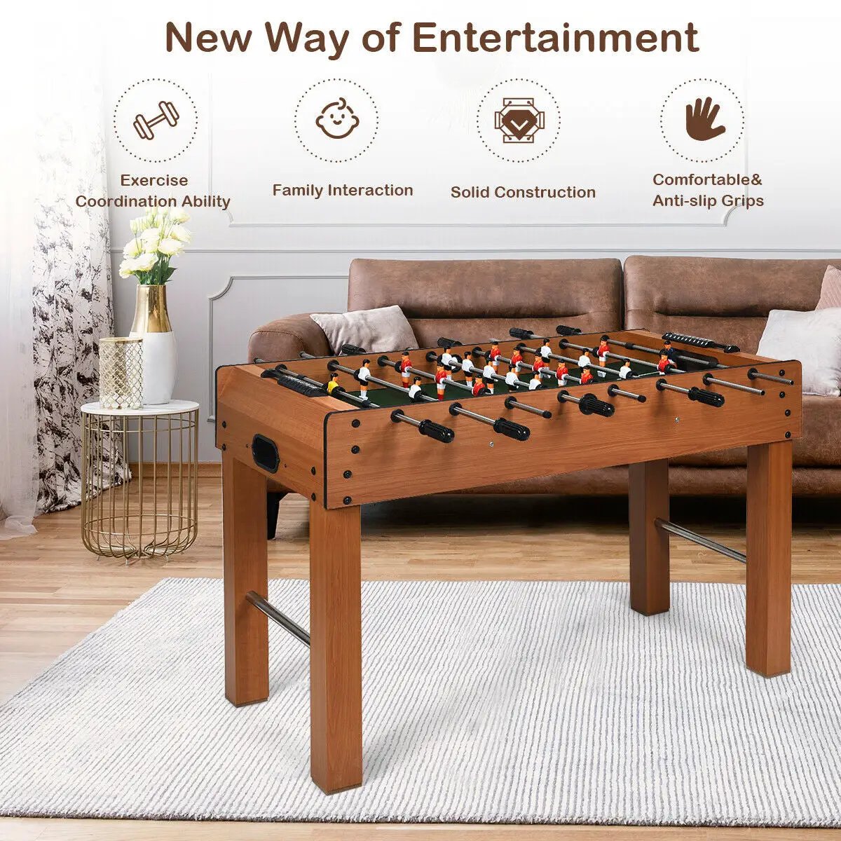 48 Inch Competition Game Foosball Table, photo 8 of 16