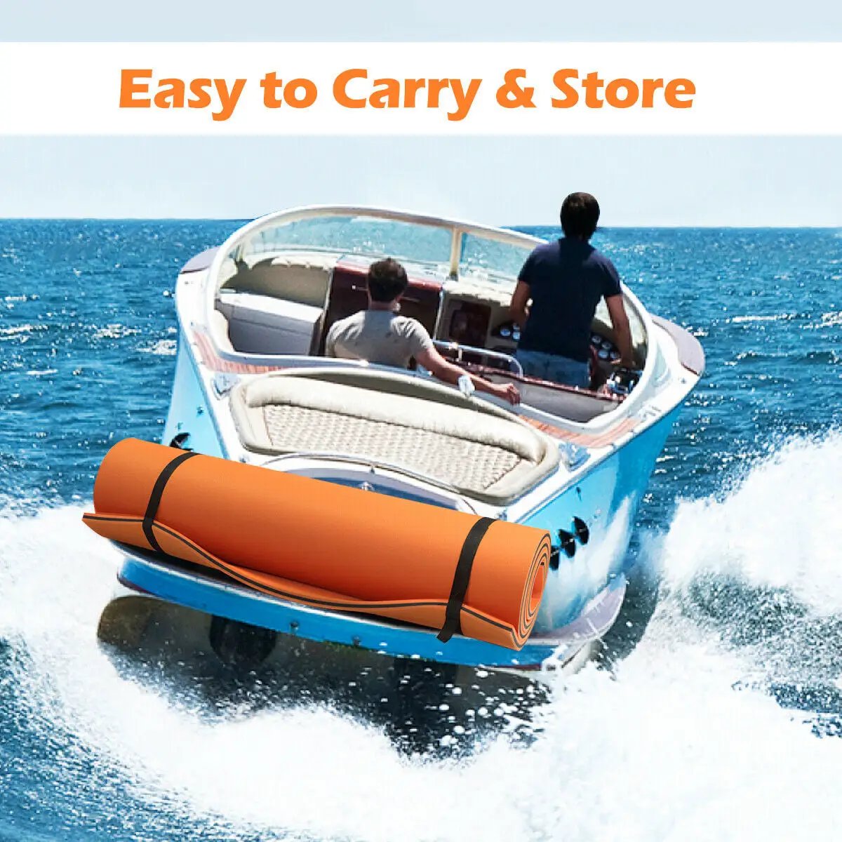 3 Layer Water Floating Pad for Recreation/Relaxing by DirectDeals