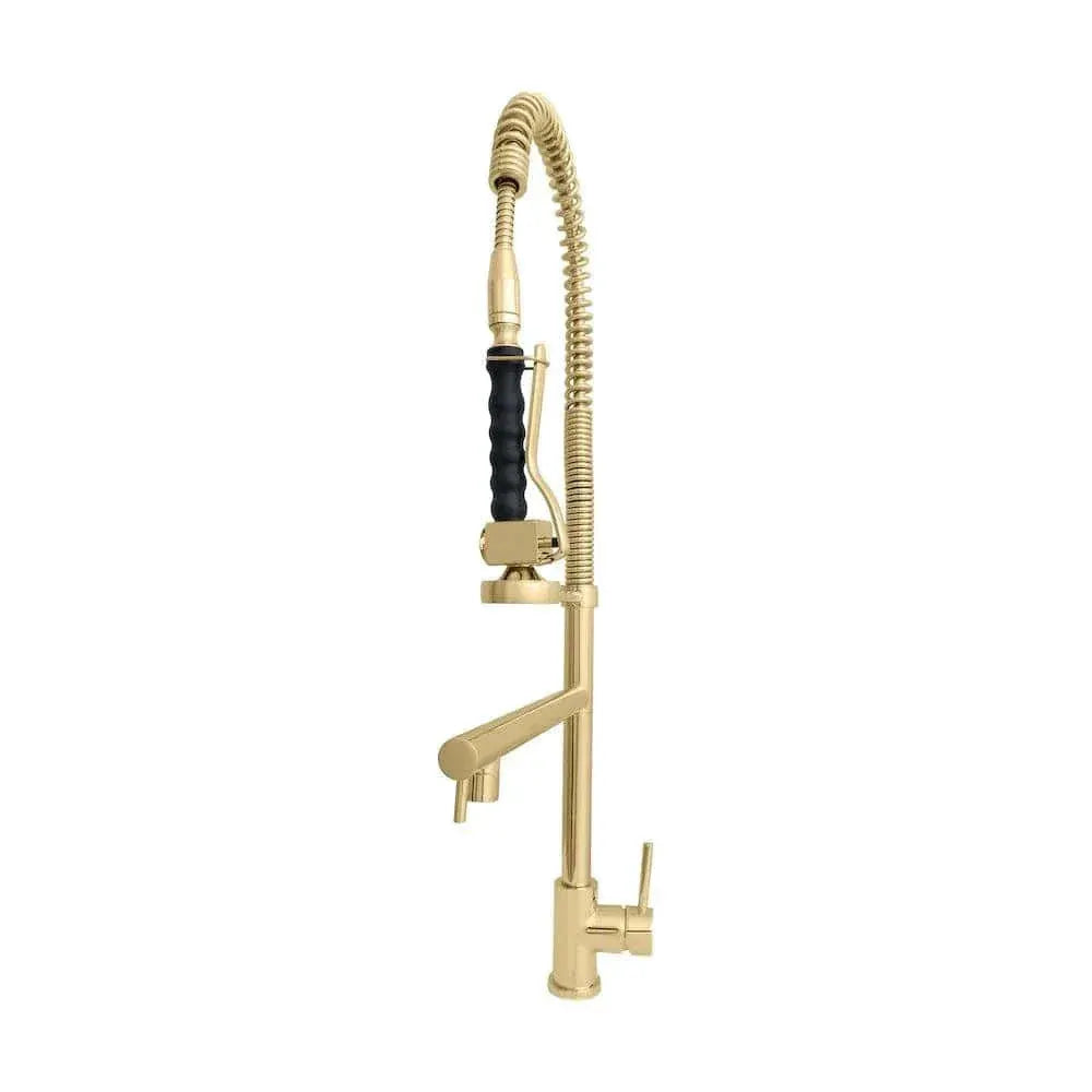 ZLINE Van Gogh Kitchen Faucet in Polished Gold, VNG-KF-PG by Farmhouse Kitchen and Bath