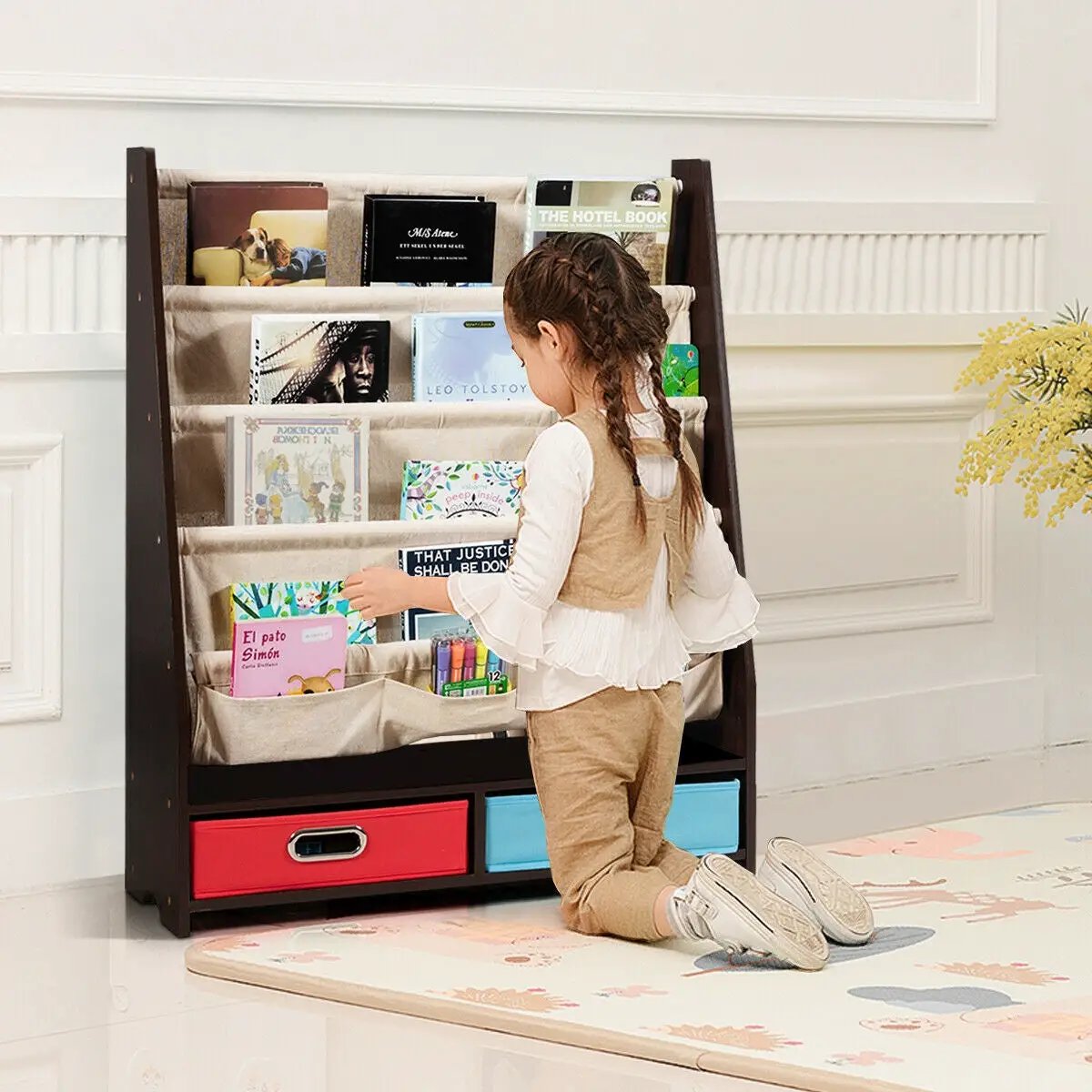 Kids Book and Toys Organizer Shelves, photo 4 of 9