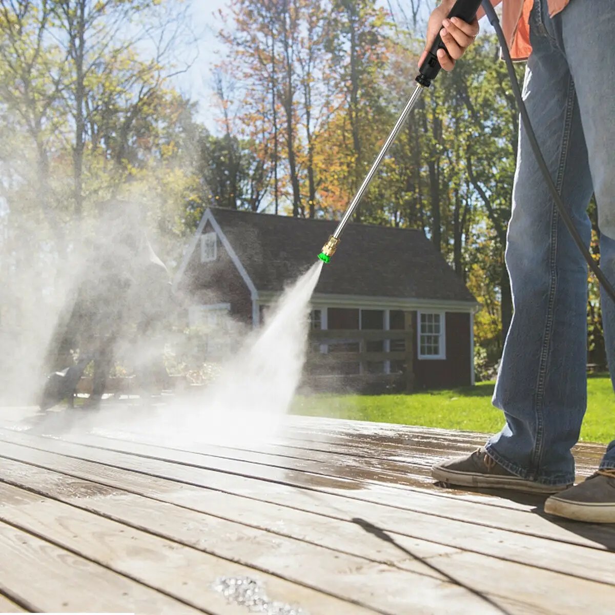 3500PSI Electric Pressure Washer with Wheels, photo 14 of 16