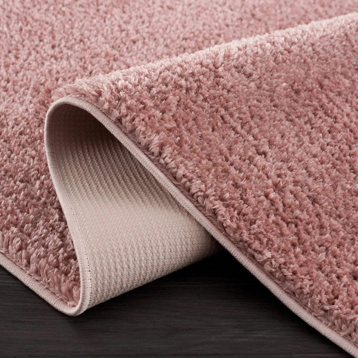 Judy Pink Plush Washable Area Rug - Clearance, photo 12 of 14
