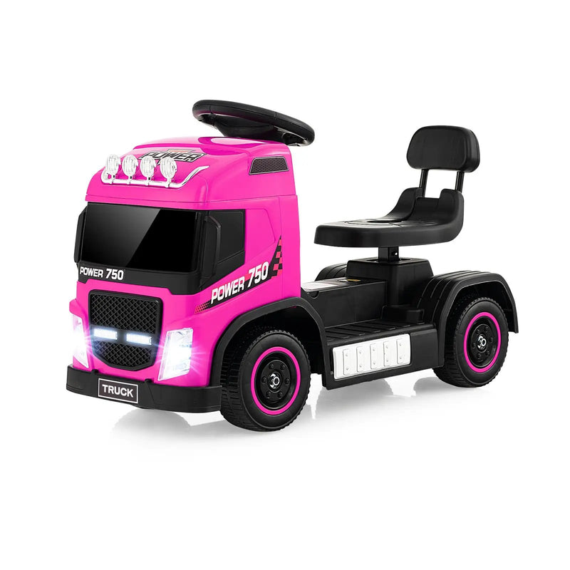 6V Kids Electric Ride-on Truck with Height Adjustable Seat by DirectDeals