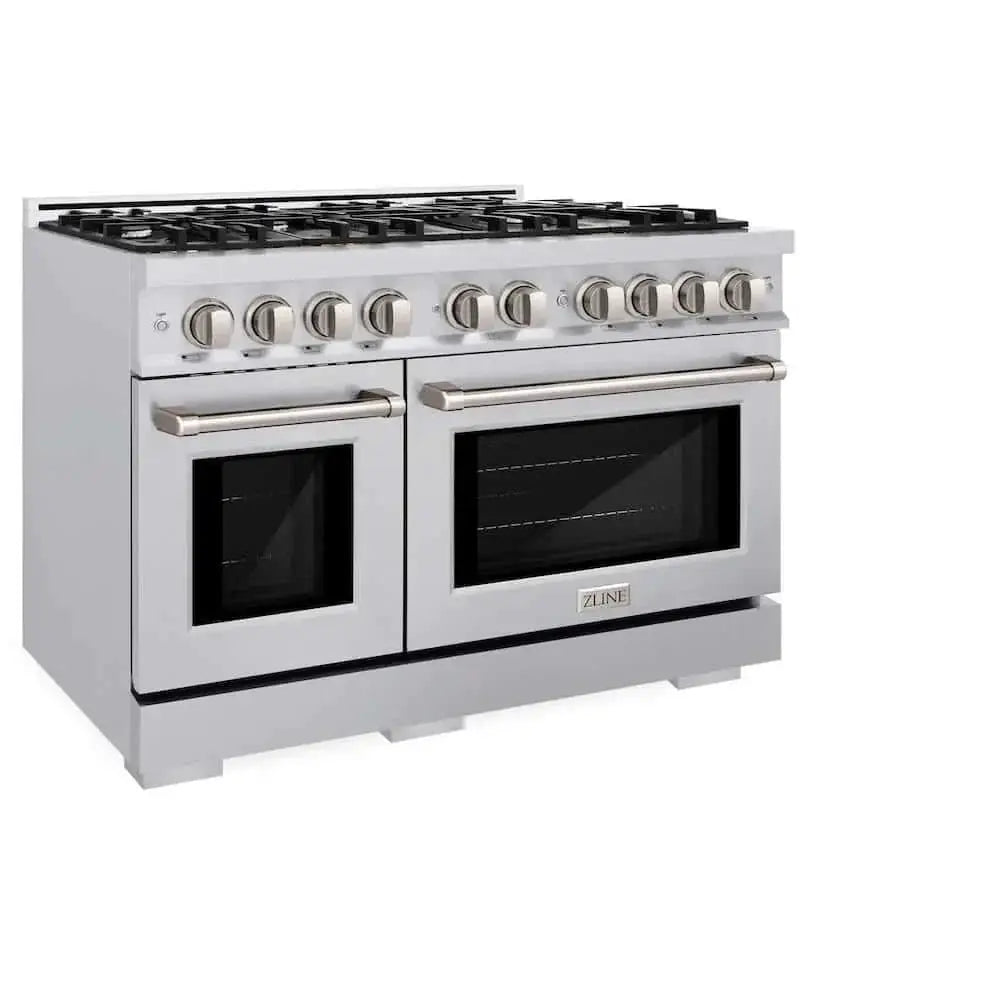 ZLINE 48" Select Gas Range Convection Gas Oven Stainless Steel HGR48 by Farmhouse Kitchen and Bath