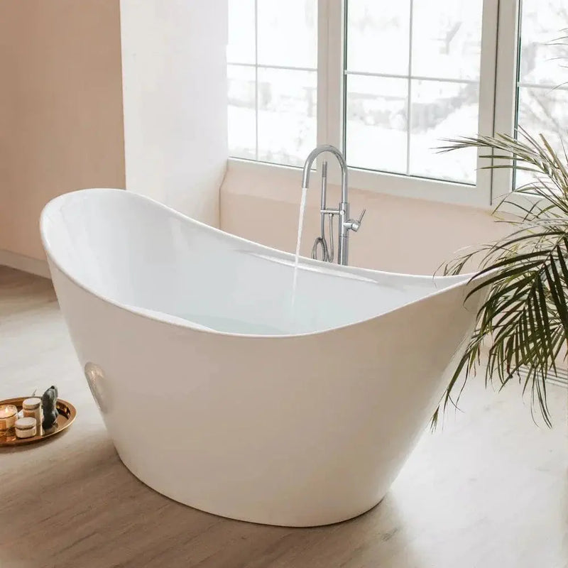 ZLINE Emerald Bay Bath Tub Filler in Chrome EMBY-BTF-CH by Farmhouse Kitchen and Bath