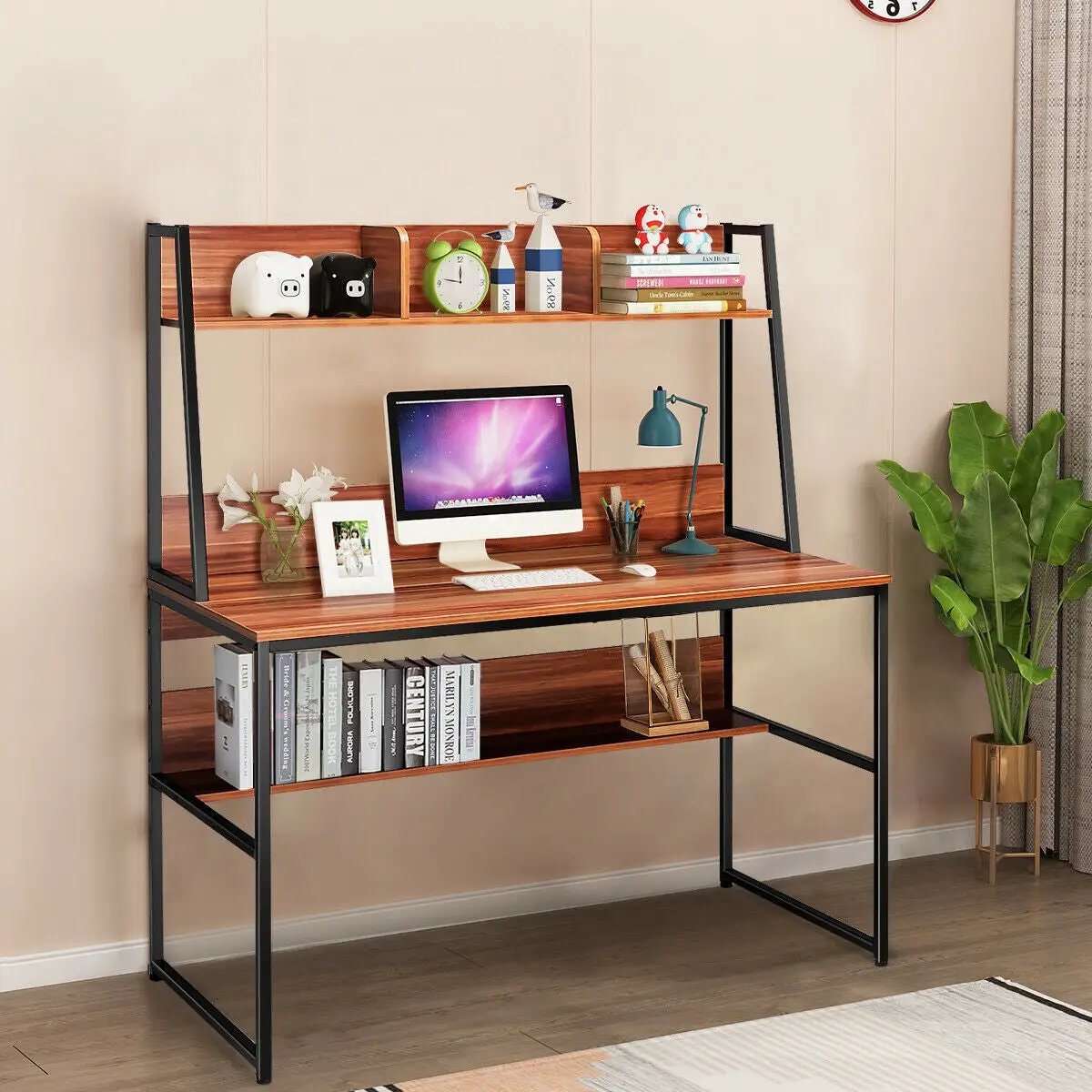 47-Inch Computer Desk Writing Study Table Workstation by DirectDeals