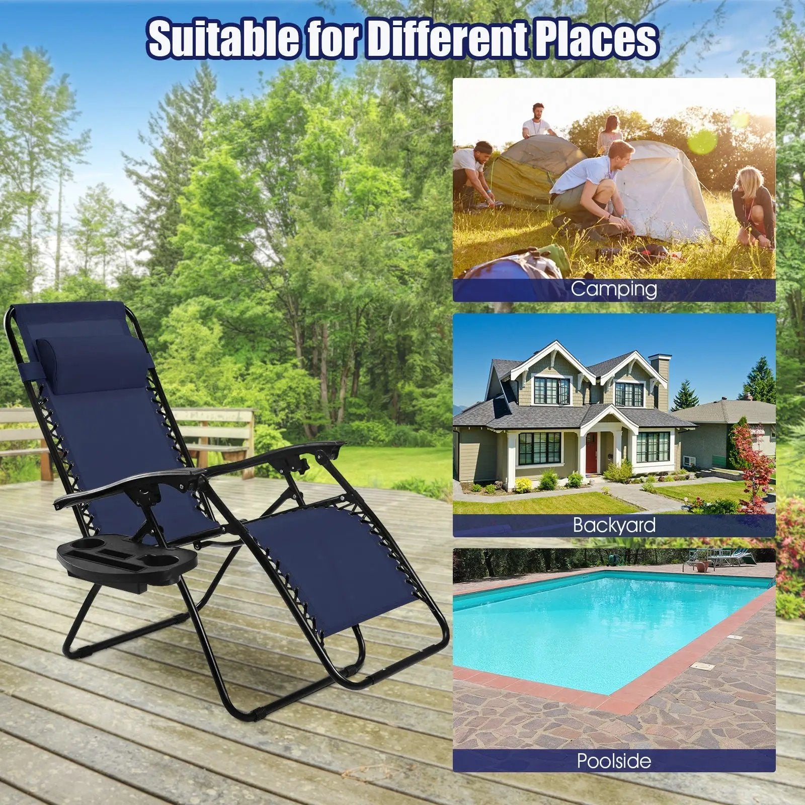 2 Pieces Folding by DirectDeals