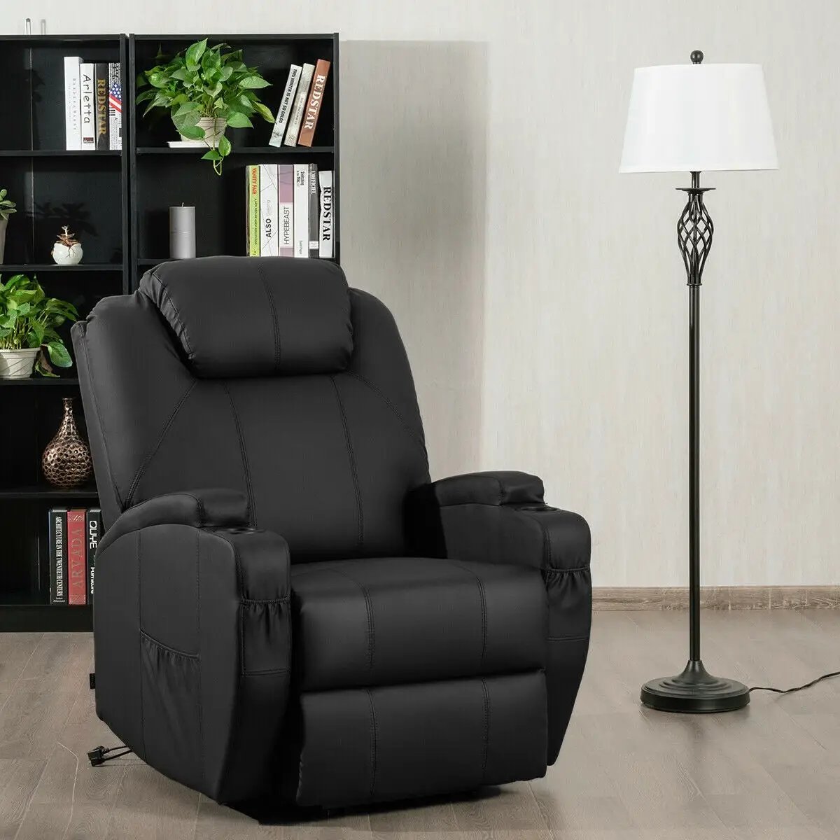 Power Lift Recliner Chair with Massage and Heat for Elderly with Remote Control by DirectDeals
