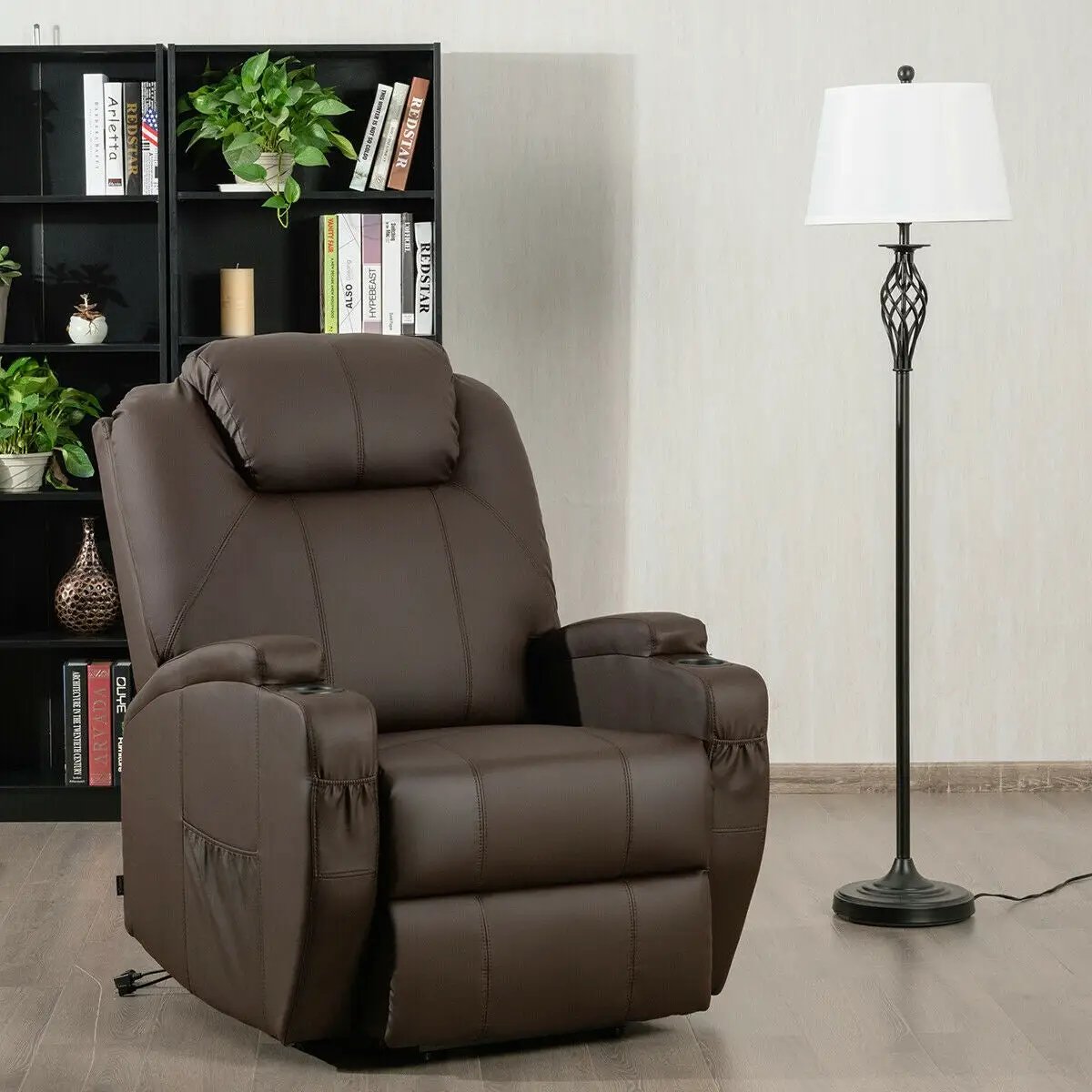 Power Lift Recliner Chair with Massage and Heat for Elderly with Remote Control by DirectDeals
