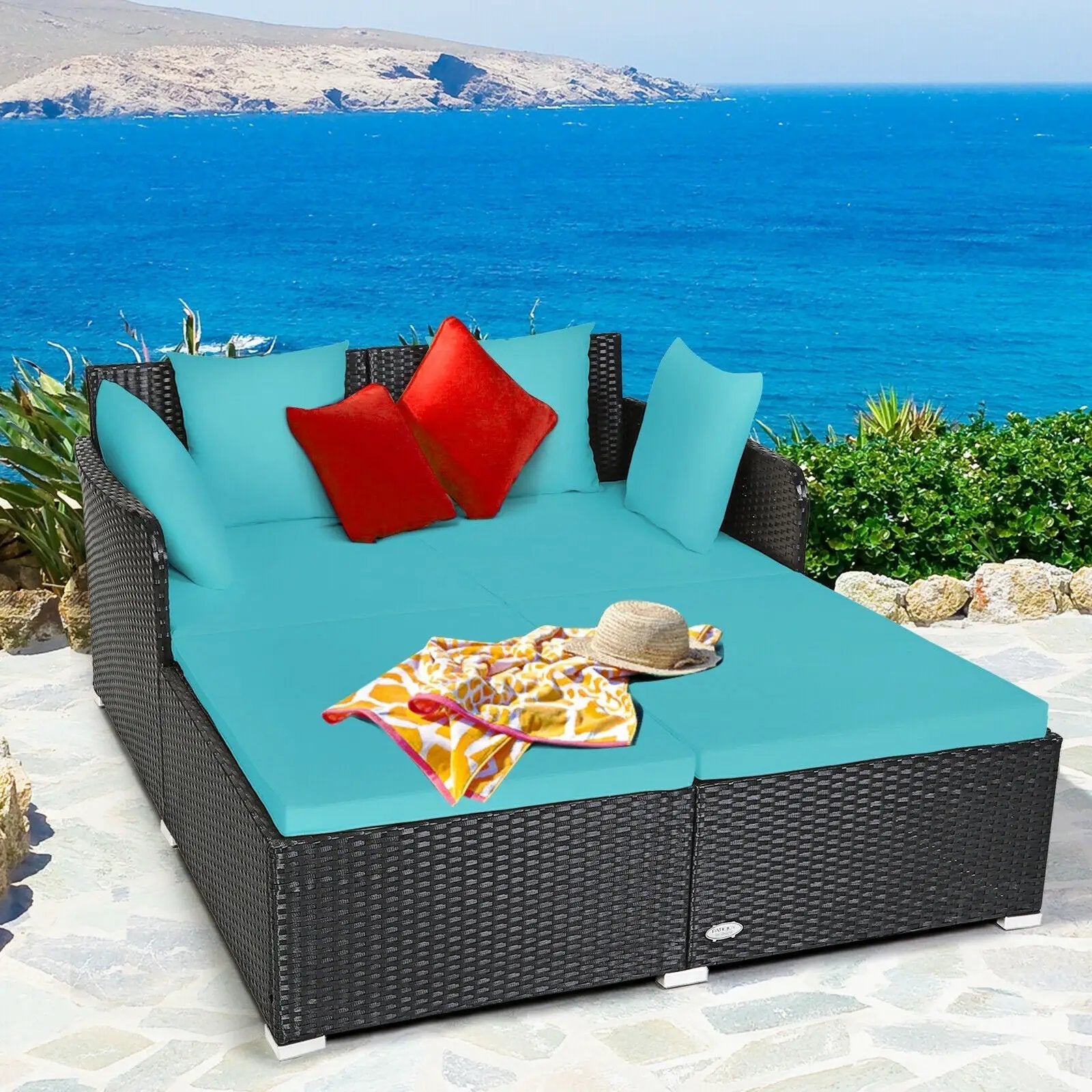 Triangle Set Foldable Kids Climbing Toys Panda-Themed Wood Montessori Climbing Set by DirectDeals