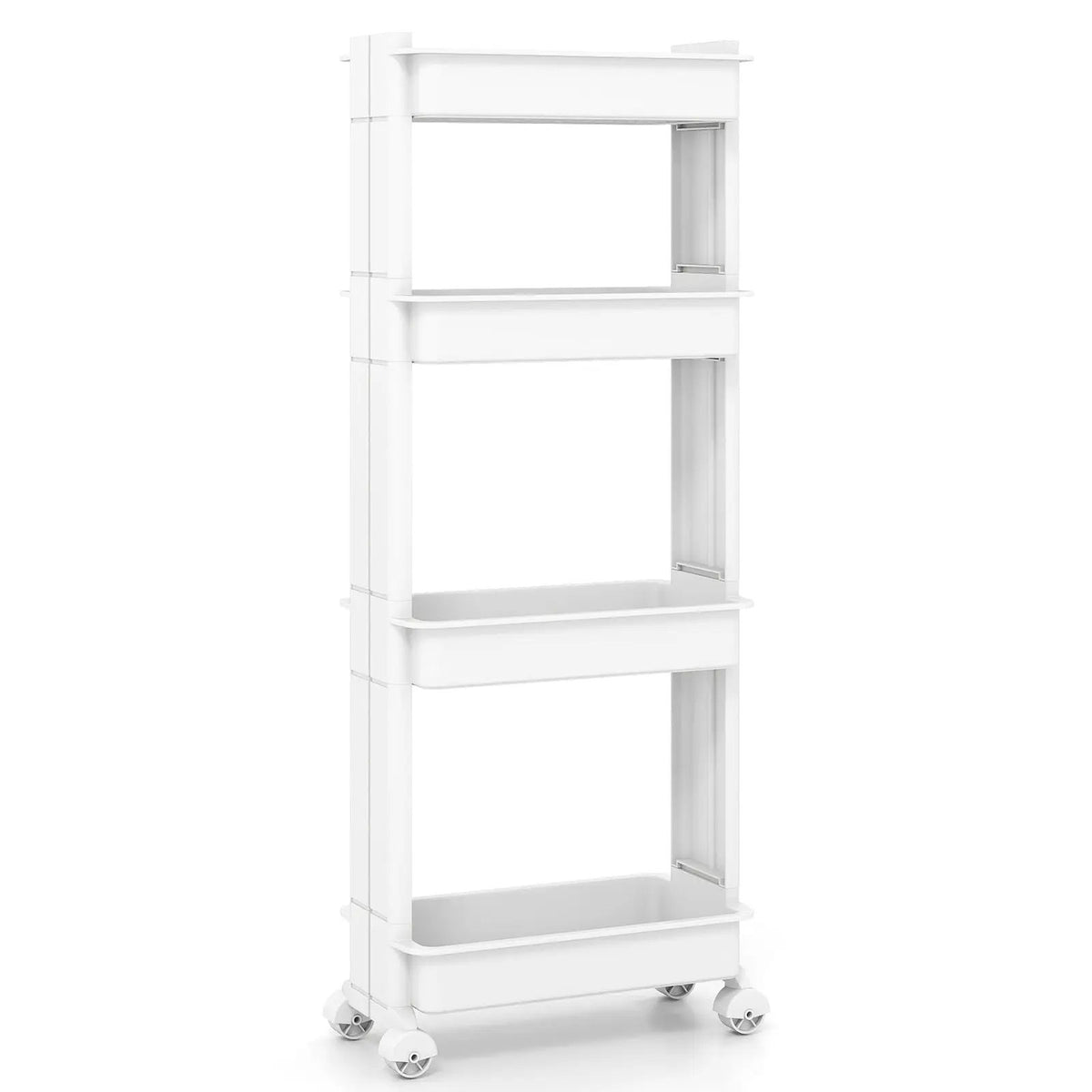 Rolling Utility Cart with Detachable Trays - 3/4 Tier, photo 11 of 16