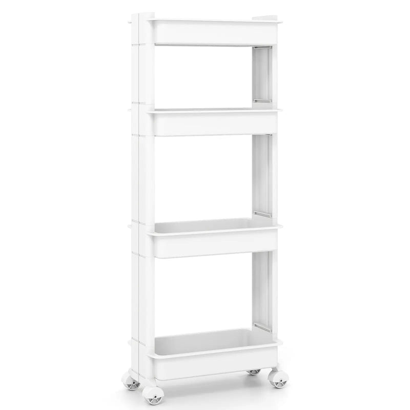 Rolling Utility Cart with Detachable Trays - 3/4 Tier by DirectDeals