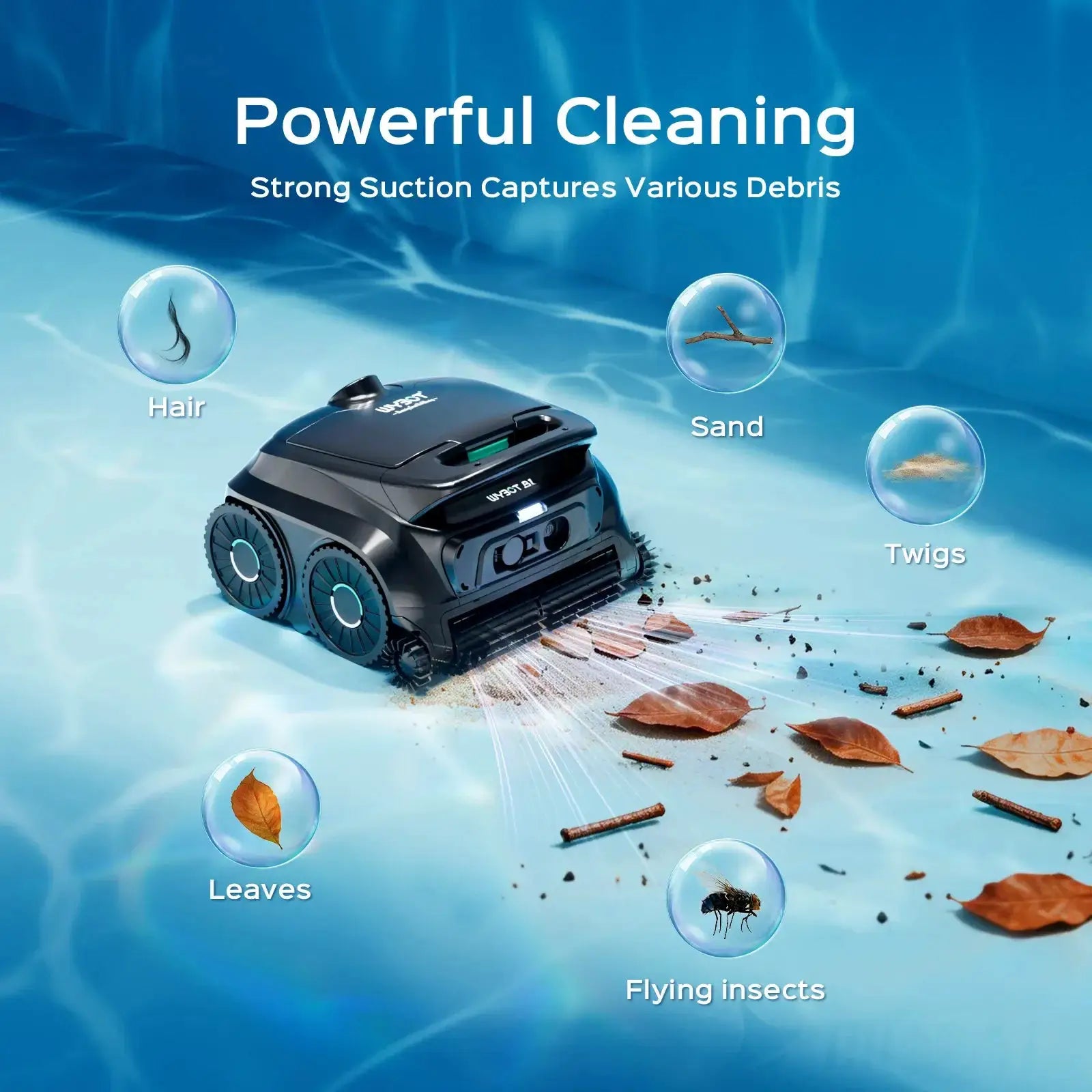 WYBOT B1 Cordless Robotic Pool Cleaner by WYBOT