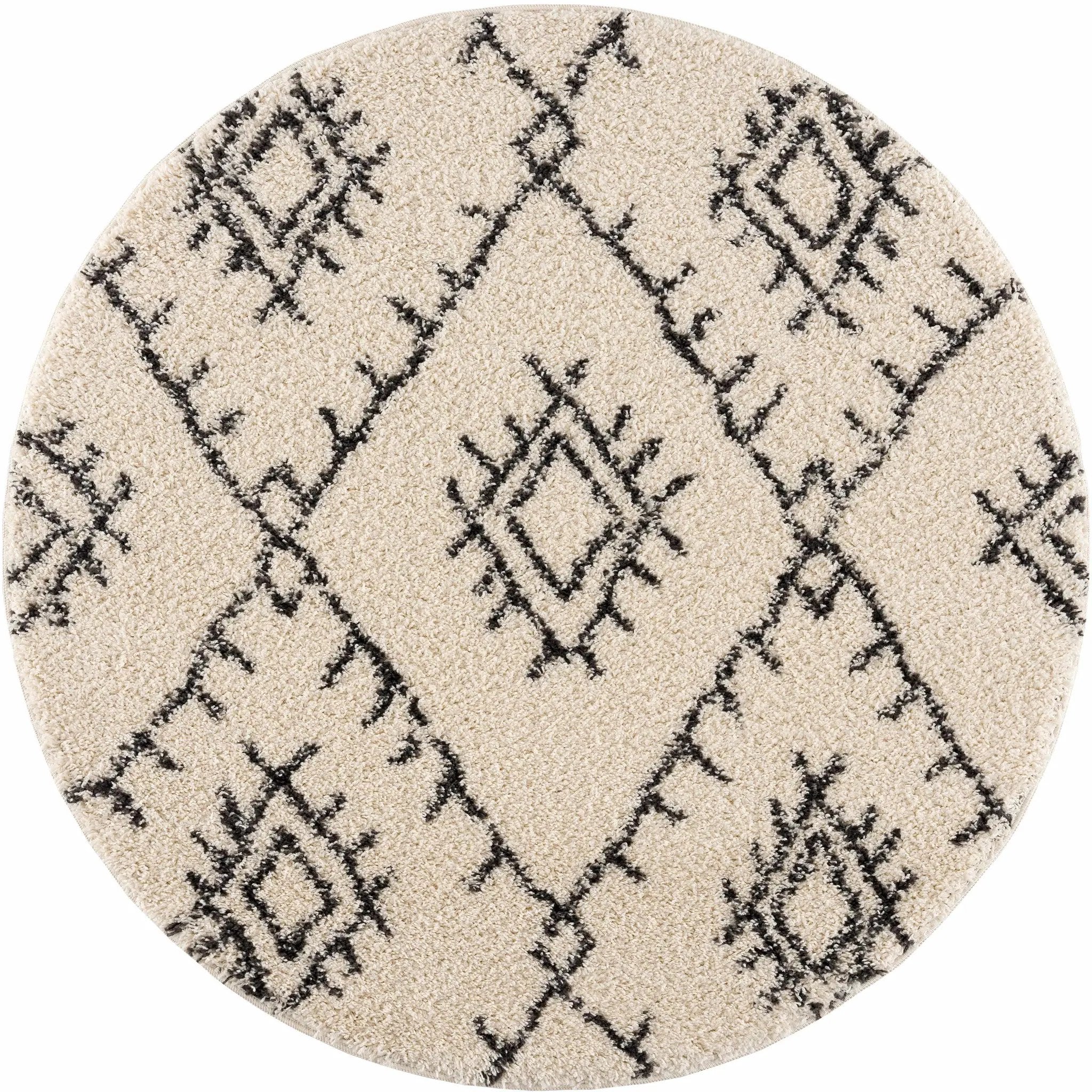 Emlenton Berber Shag with Tassels - Clearance by Boutique Rugs