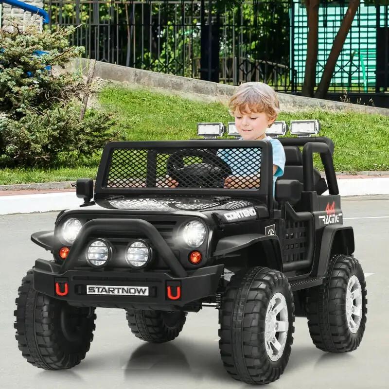 12V Kids Electric Ride On Truck with Remote Control and Operation Lever, photo 6 of 11