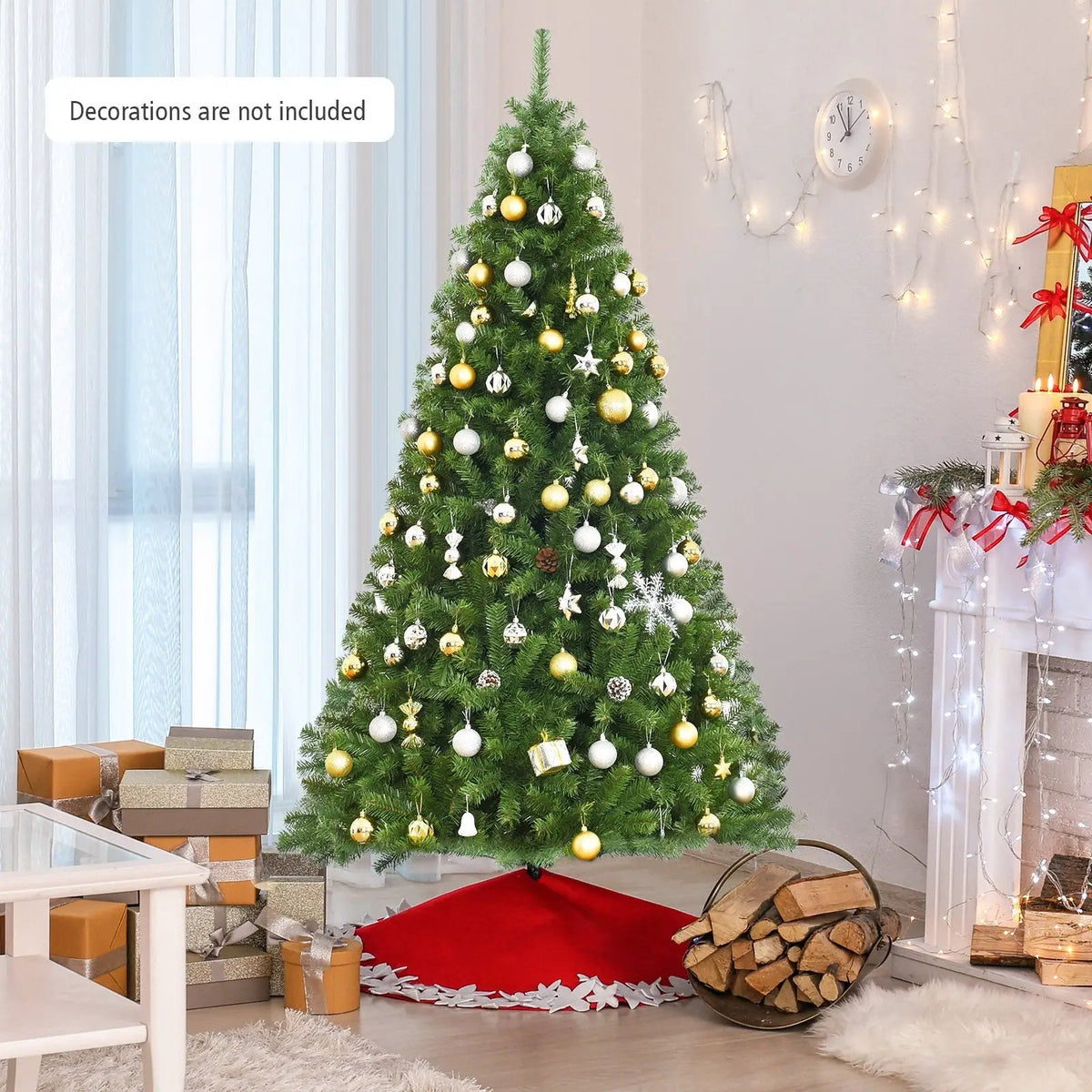 PVC Artificial Christmas Tree Premium Hinged, photo 5 of 24