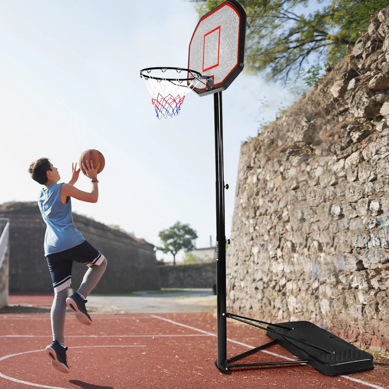 43 Inch Indoor Outdoor Height Adjustable Basketball Hoop by DirectDeals