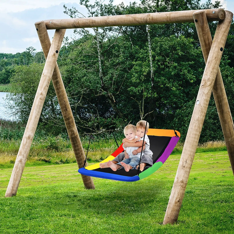 60 Inch Platform Tree Swing 700 lbs for Kids and Adults by DirectDeals