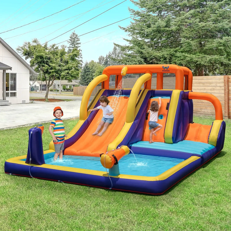4-in-1 Kids Bounce Castle with Splash Pool without Blower by DirectDeals